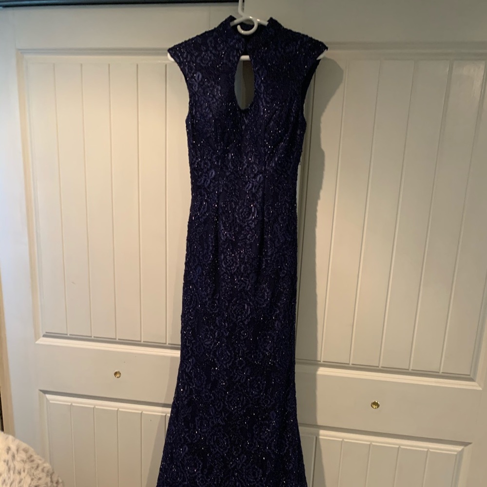 Nina Canacci Navy Prom Dress Size 4